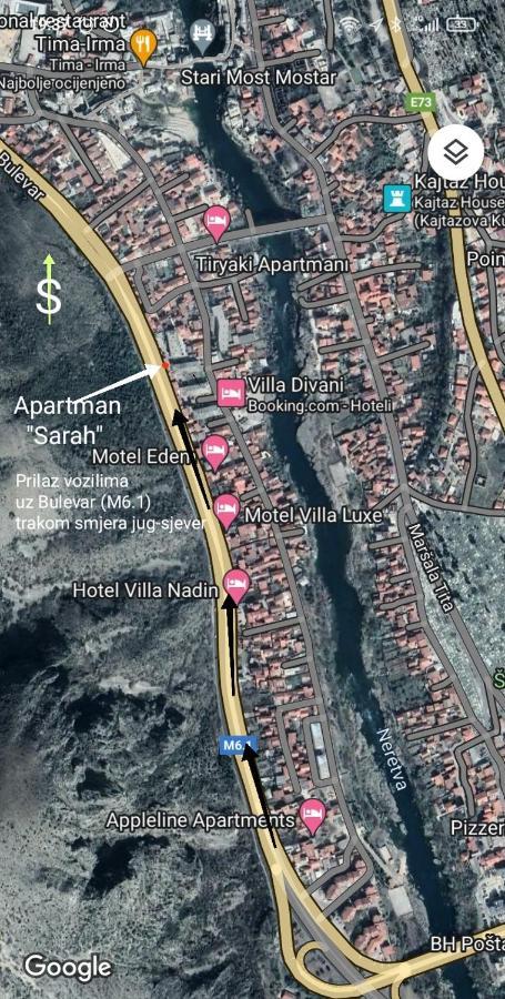 Apartman Sarah Mostar Exterior foto